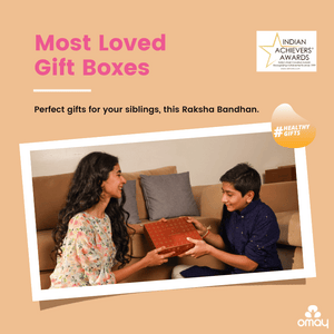 Kids' Smiles & Snacks Rakhi Gift Box