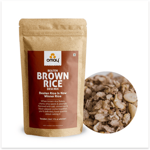Beaten Brown Rice - Desi Mix - 400 gms Pouch