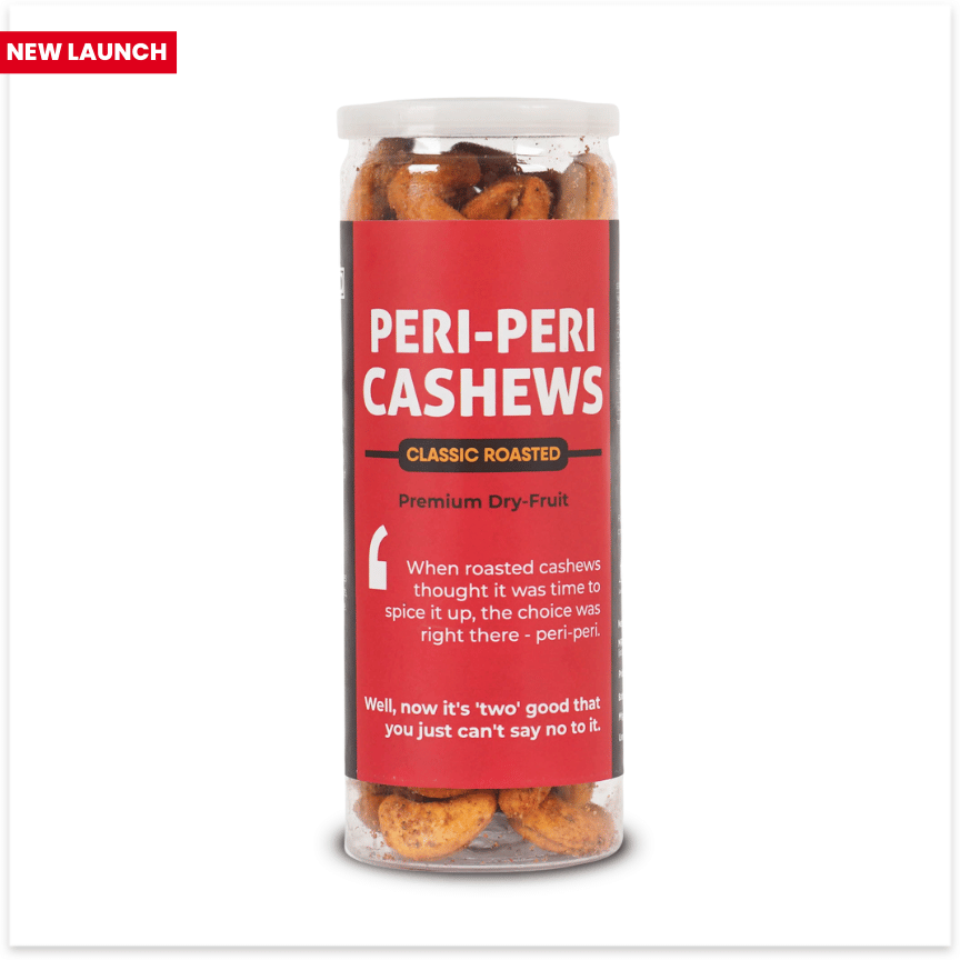 Peri Peri Roasted Cashews, 150g
