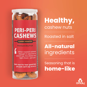 Peri Peri Roasted Cashews, 150g