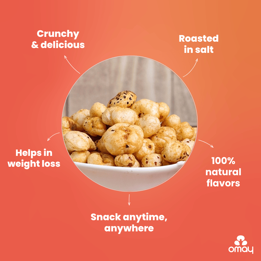 Tangy Masala Foxnuts, 30g