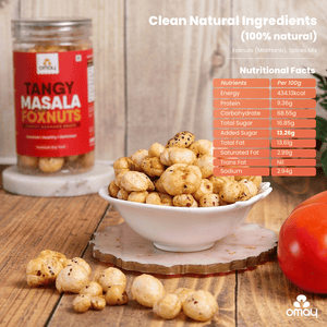 Tangy Masala Foxnuts, 30g