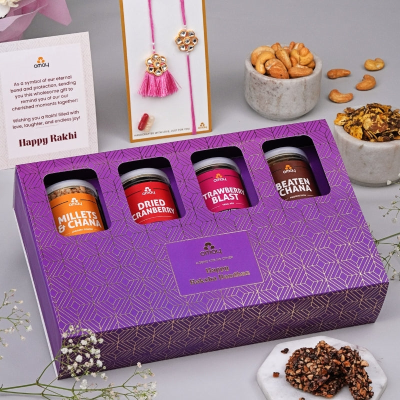 Delicious Delicacies Rakhi Gift Hamper