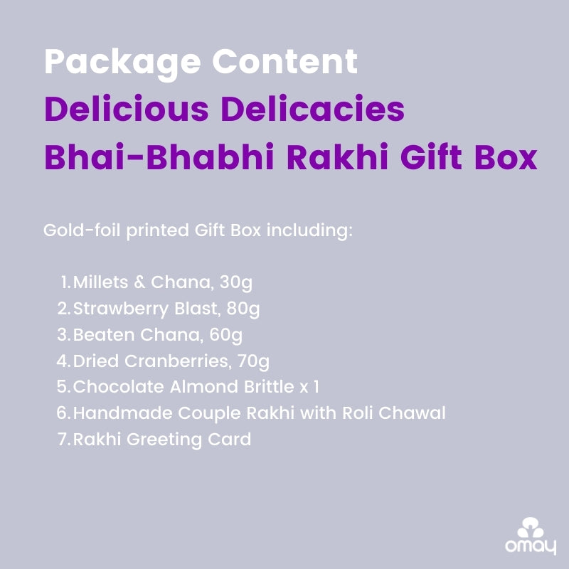 Delicious Delicacies Rakhi Gift Hamper