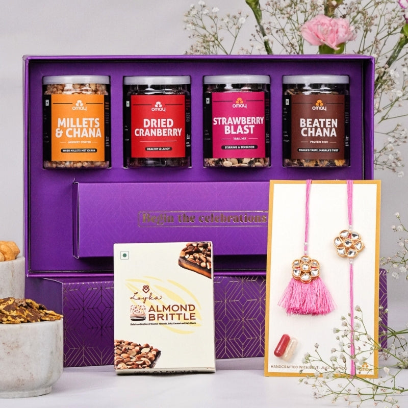 Delicious Delicacies Rakhi Gift Hamper