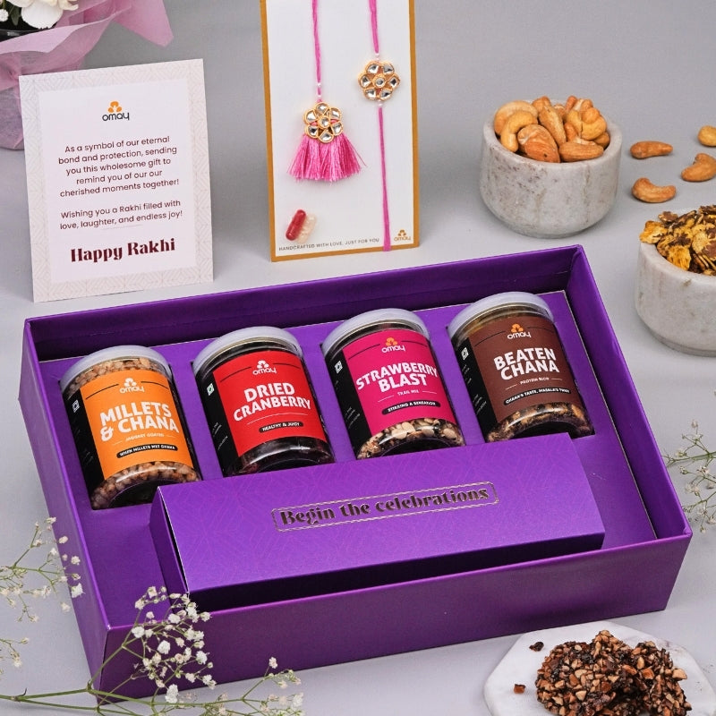 Delicious Delicacies Rakhi Gift Hamper