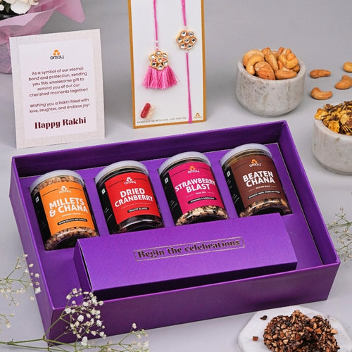 Delicious Delicacies Rakhi Gift Hamper