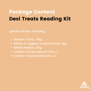 Desi Treats Reading Ready Box