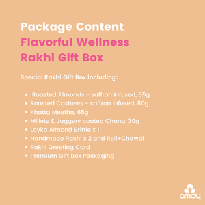Flavorful Wellness Rakhi Gift Box