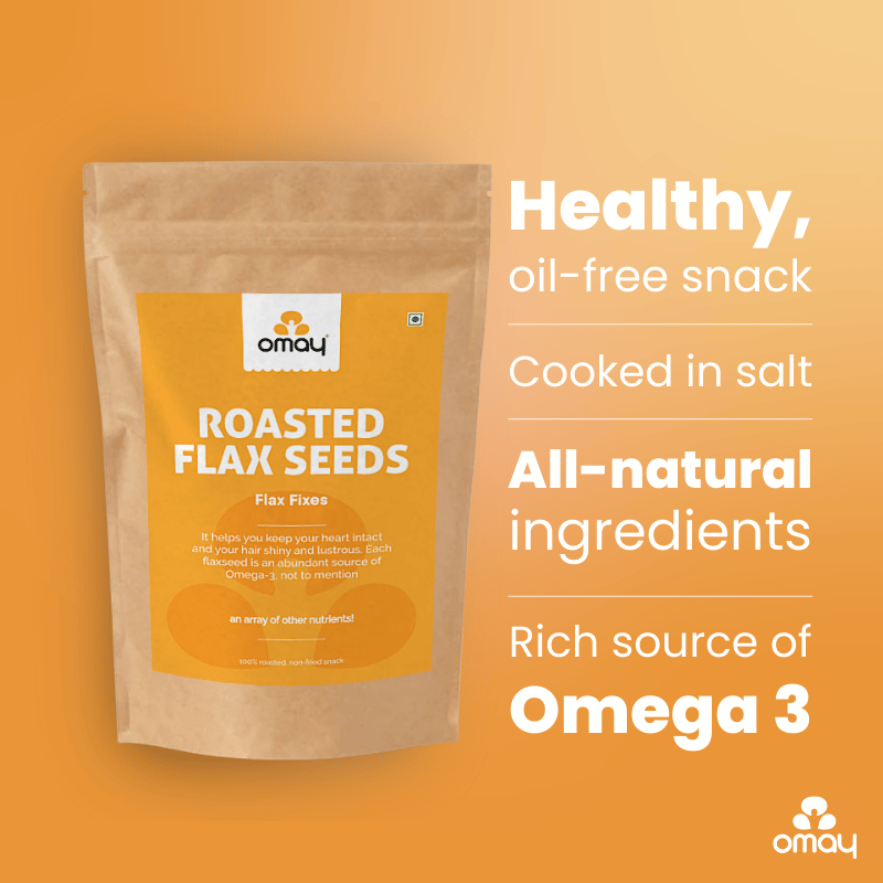 Flaxseeds - 400gms Pouch
