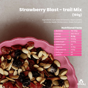 Combo Pack (Strawberry Blast Trail Mix & Ginger Hazelnut Mix - with Pineapple)