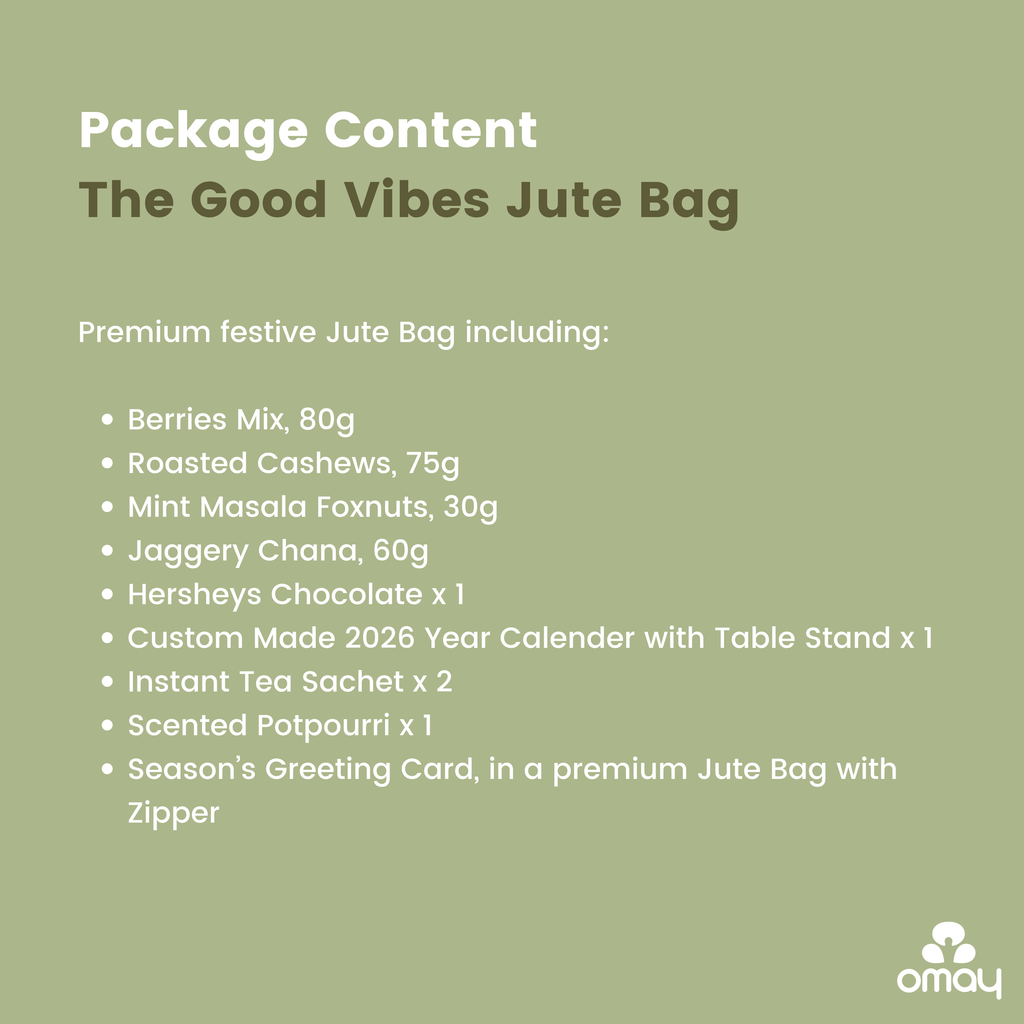 The Good Vibes Jute Bag