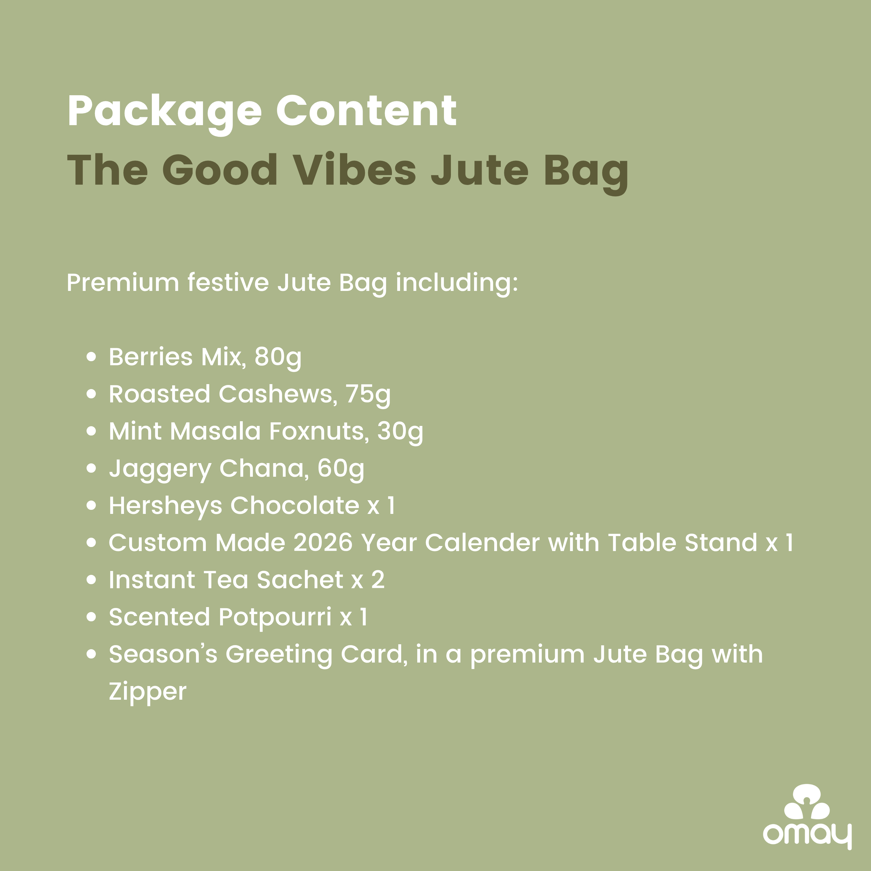The Good Vibes Jute Bag