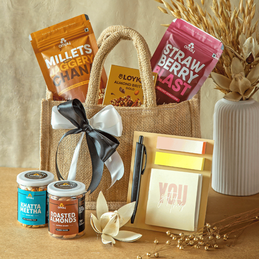 Gourmet Treasures Jute Bag