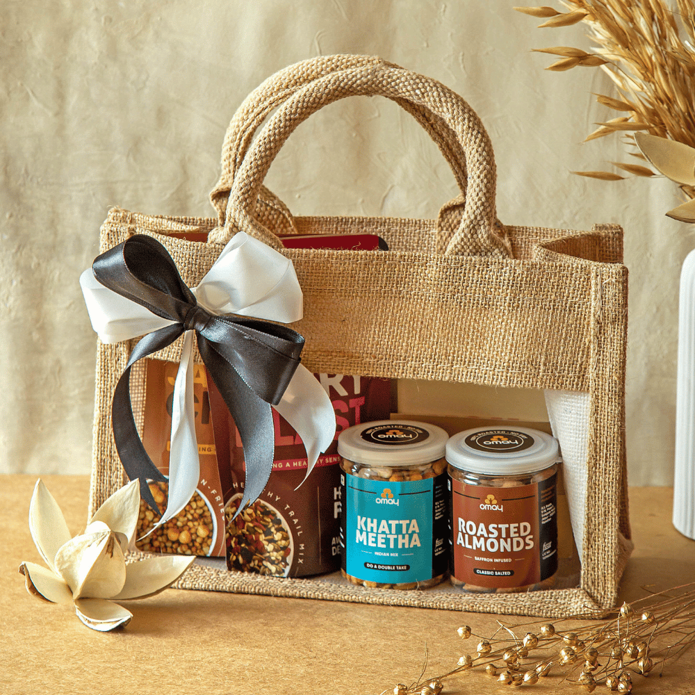 Gourmet Treasures Jute Bag