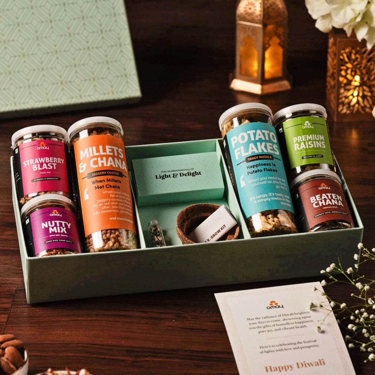 Green Diwali Gift Box