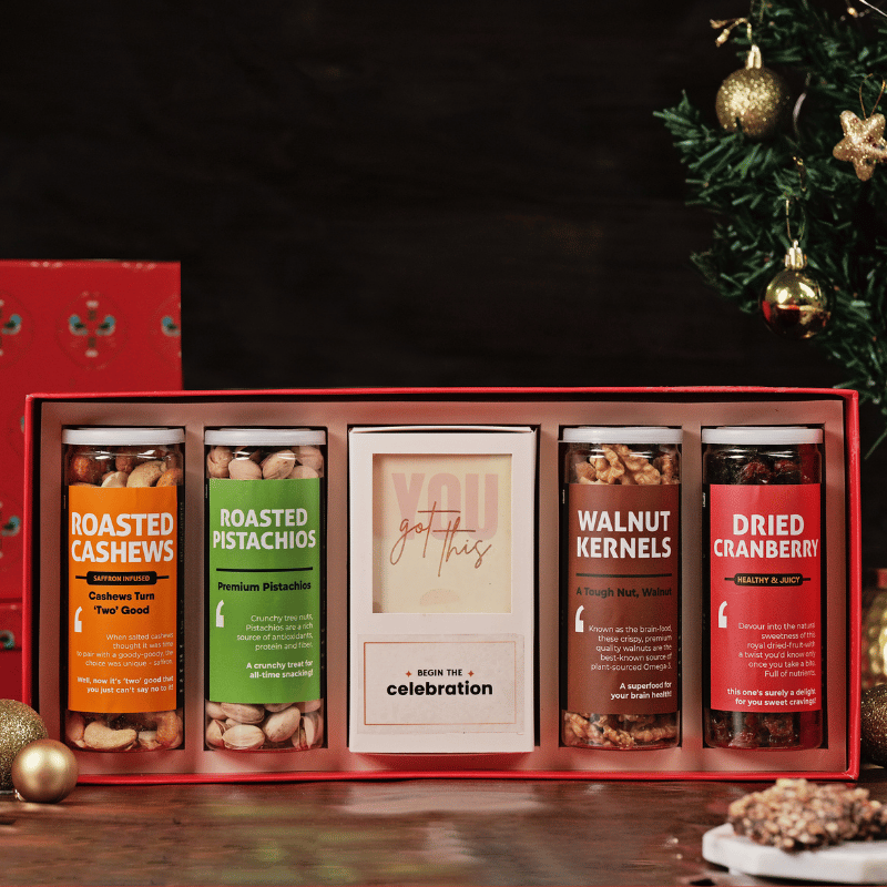 Holiday Cheer New Years Gift Box