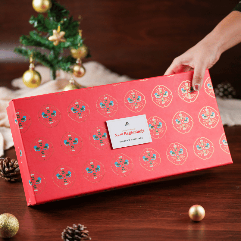 Holiday Cheer New Years Gift Box