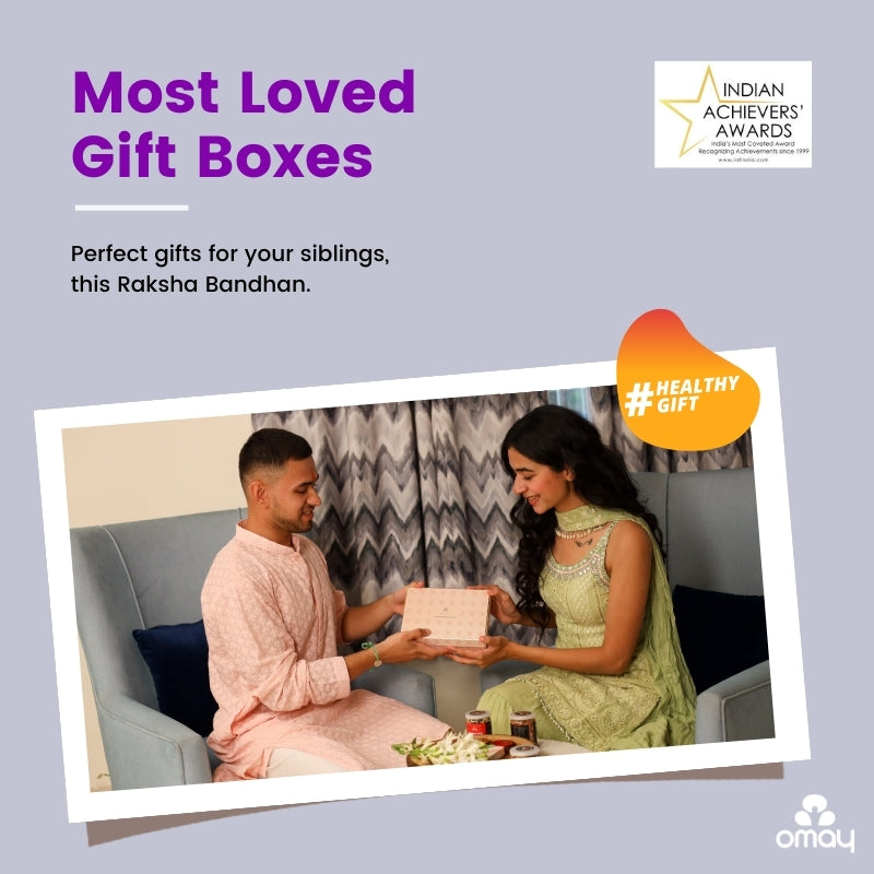 Healthy Indulgence Rakhi Gift Hamper