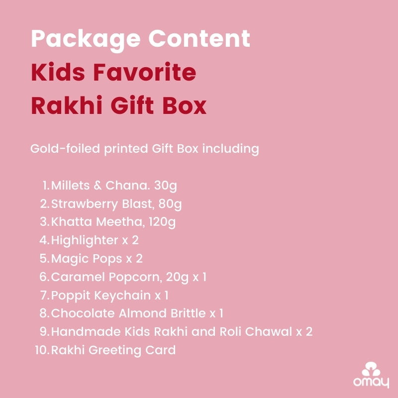 Kids Favorite Rakhi Gift Box