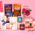 Luxury Delights Bhai Bhabhi Rakhi Gift Box