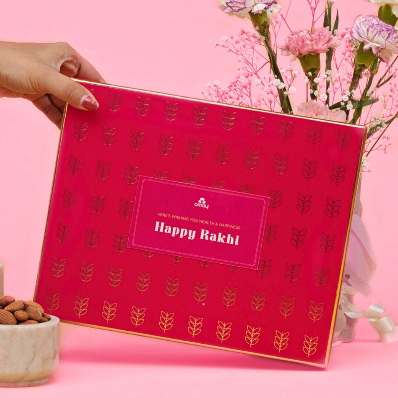 Luxury Delights Bhai Bhabhi Rakhi Gift Box