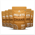 Millets & Chana - Jaggery coated
