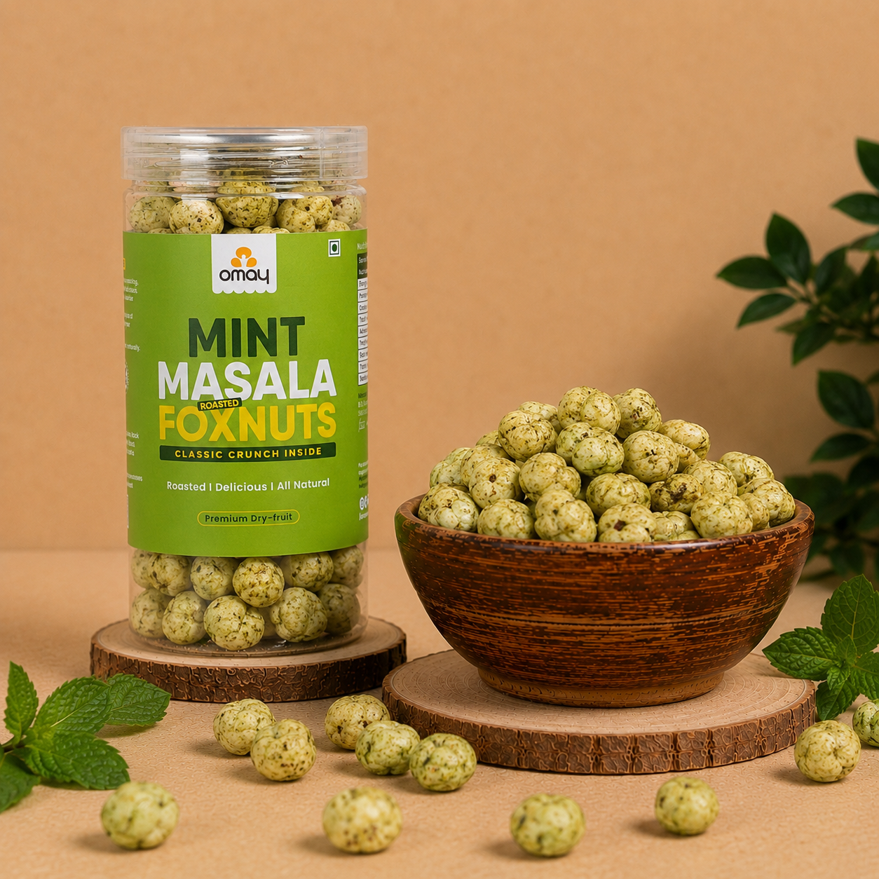Mint Masala Foxnuts, 30g