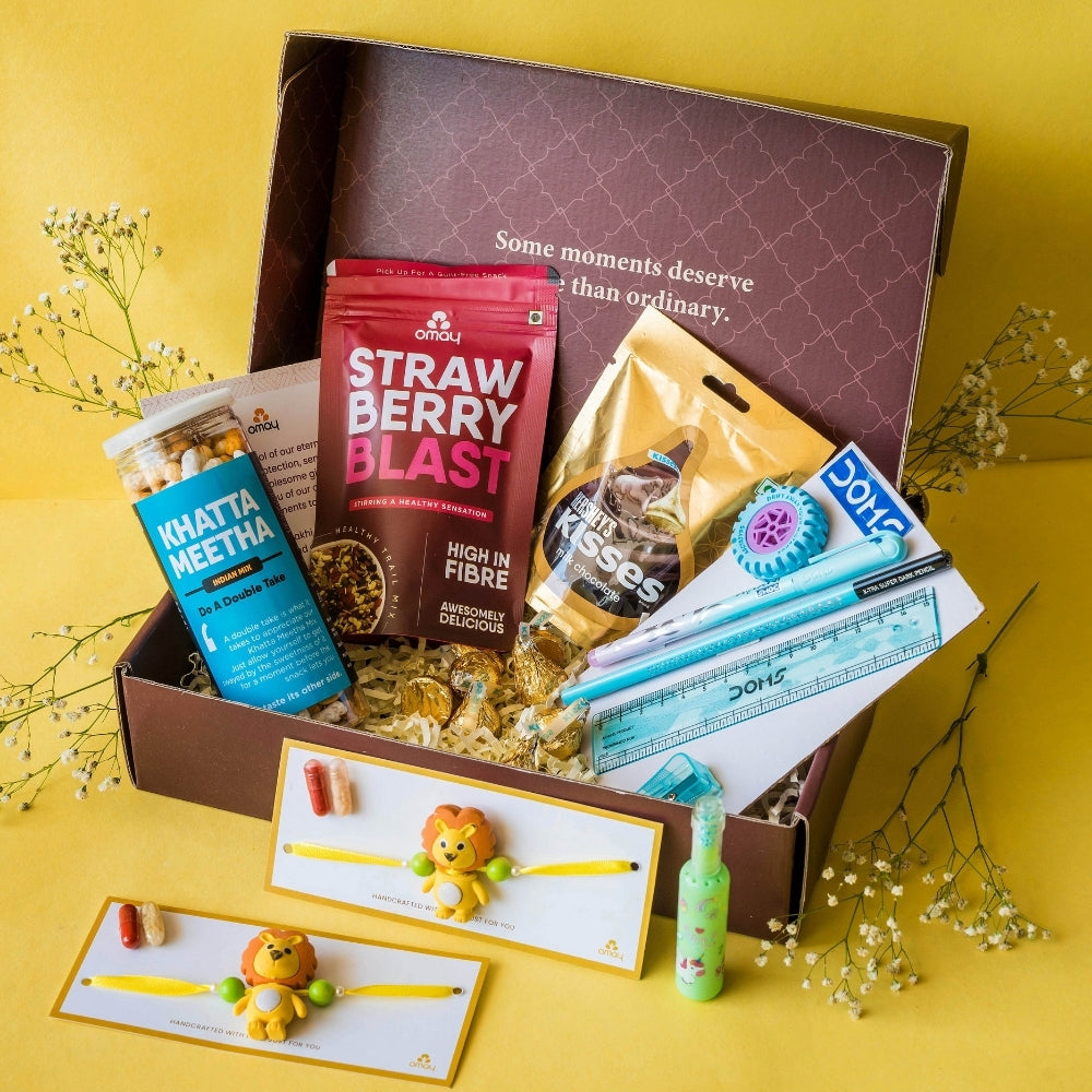 Play & Snack Rakhi Gift Hamper