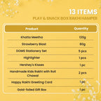 Play & Snack Rakhi Gift Hamper