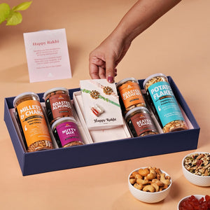 Savoring Treats Rakhi Gift Box