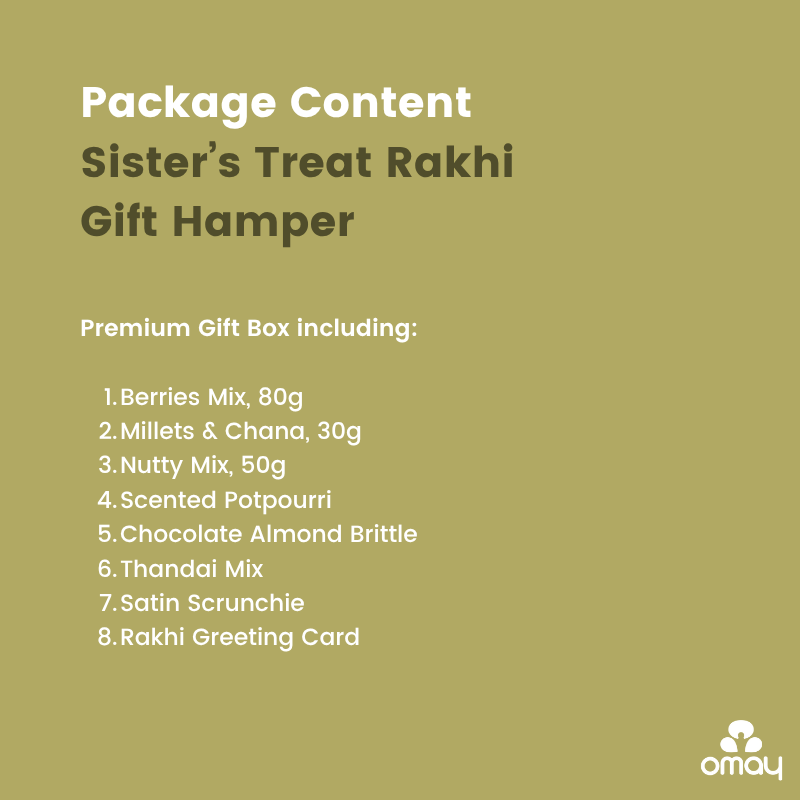 Sister’s Treat Rakhi Gift Hamper