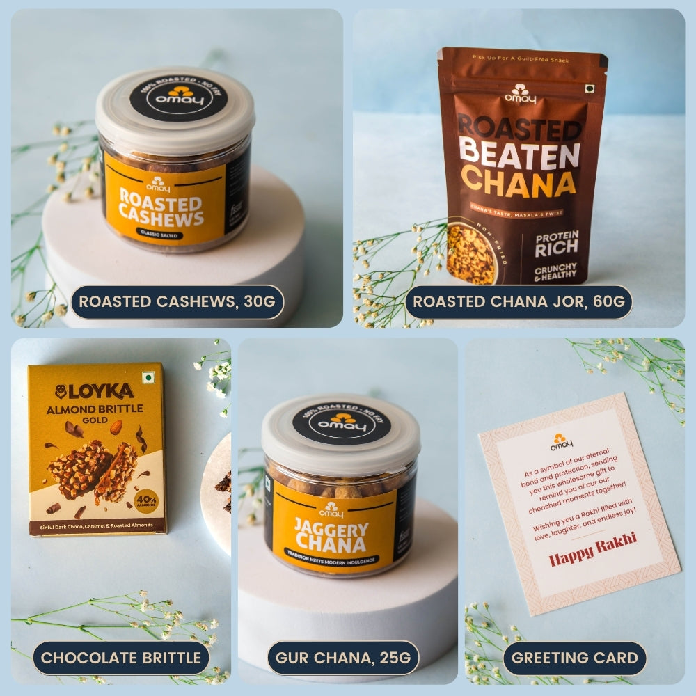 Snack & Celebrate Rakhi Gift Hamper