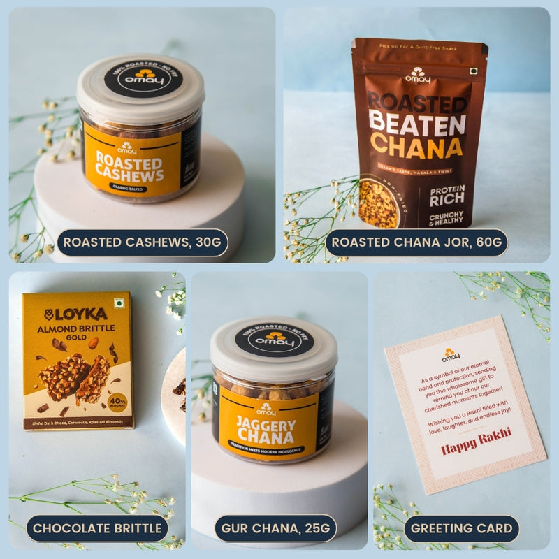 Snack & Celebrate Rakhi Gift Hamper
