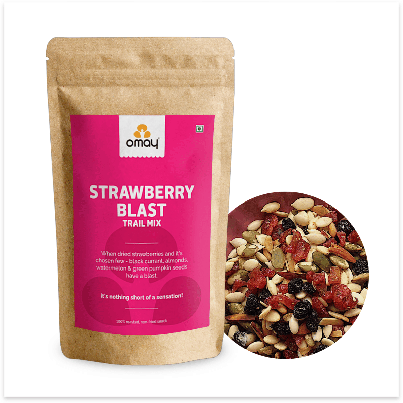 Strawberry Blast Trail Mix, 400g POUCH
