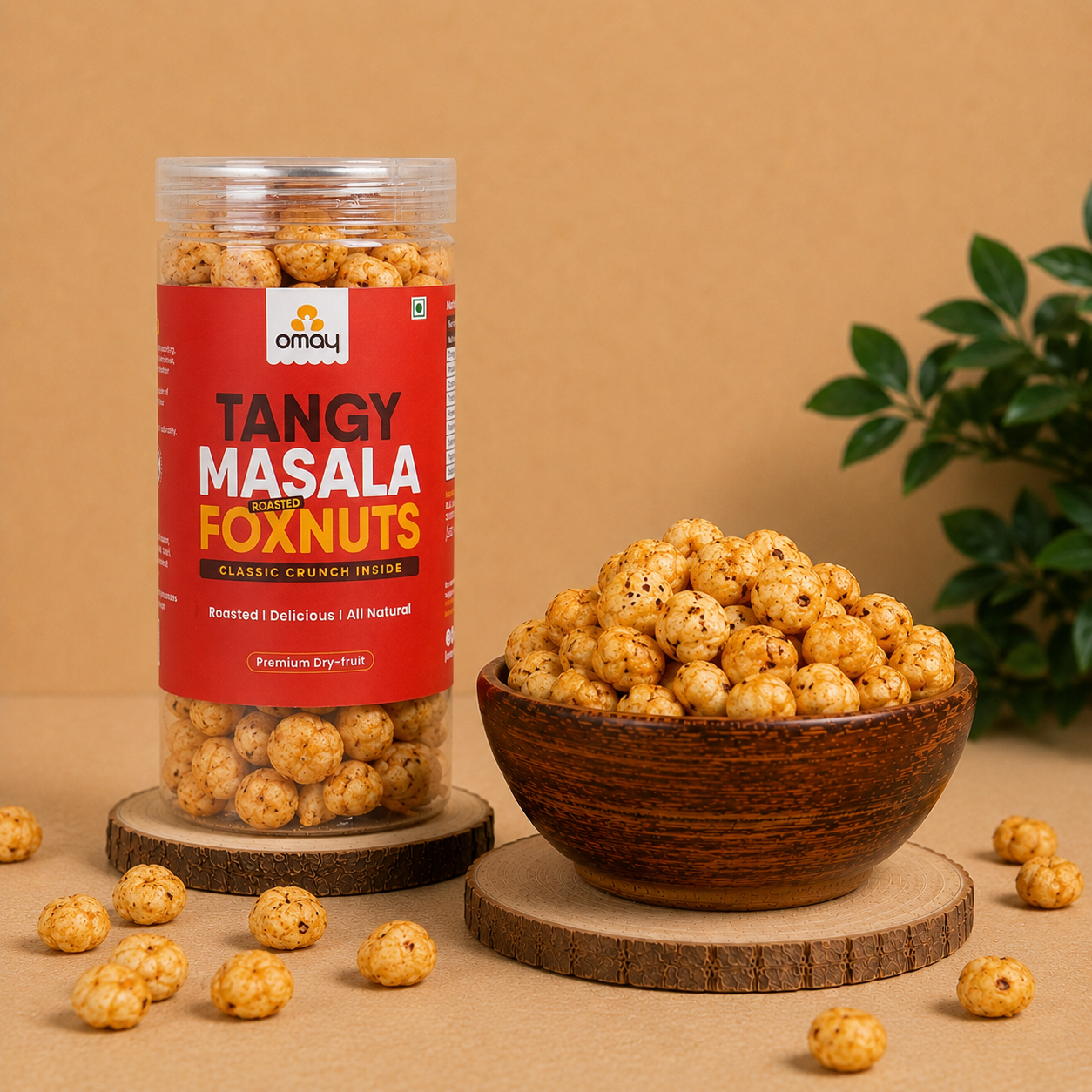 Tangy Masala Foxnuts, 30g