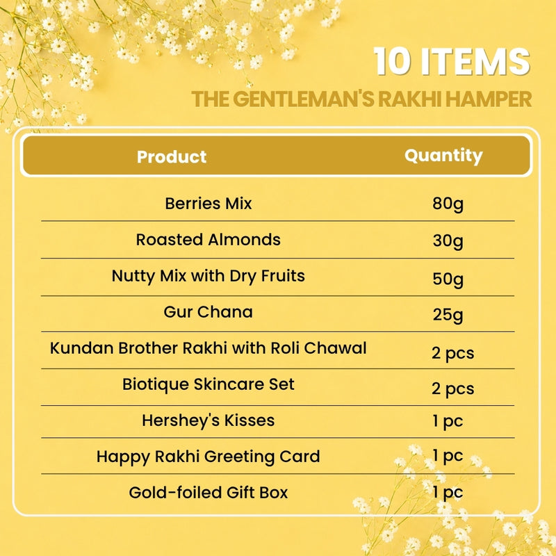 The Gentleman's Rakhi Gift Hamper