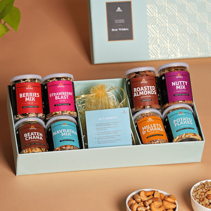 Variety Grow Kit New Years Gift Box