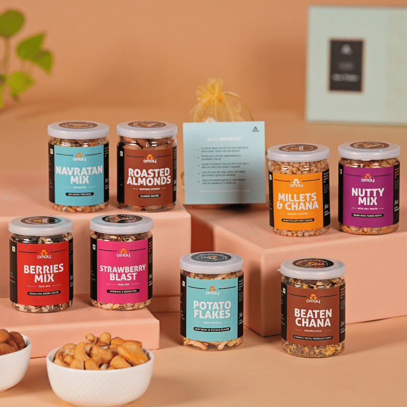 Variety Grow Kit New Years Gift Box