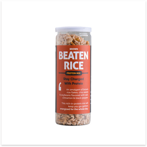 Beaten Brown Rice - Soyabean Mix