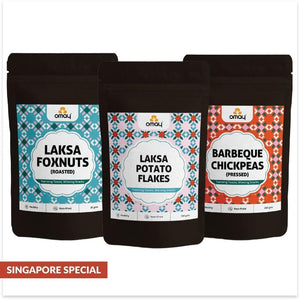 Singapore Snacks Combo Pack, Set of 3