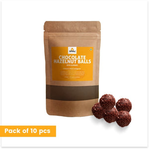 Chocolate Hazelnut Balls - Pack of 10
