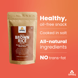 Beaten Brown Rice - Desi Mix - 400 gms Pouch