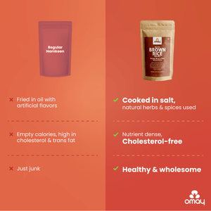 Beaten Brown Rice - Desi Mix - 400 gms Pouch