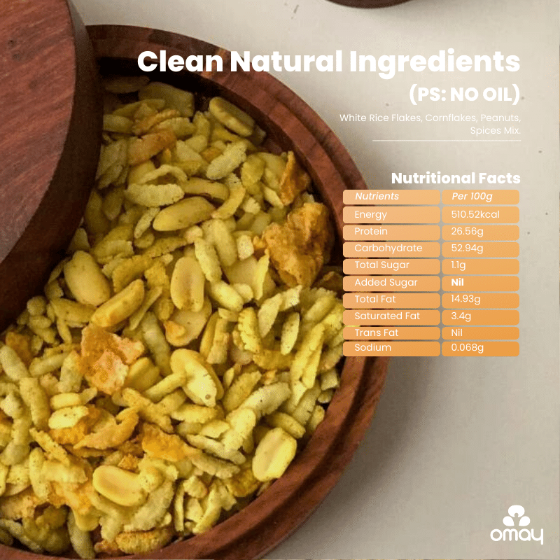 Diet Chivda - With Peanuts (Pouch)