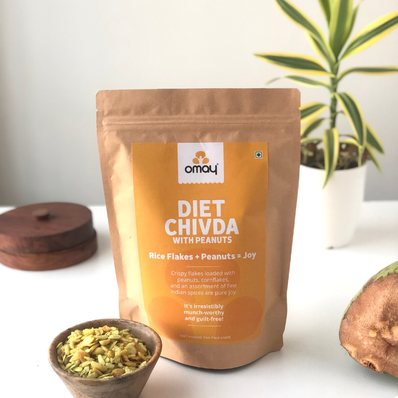Diet Chivda - With Peanuts (Pouch)