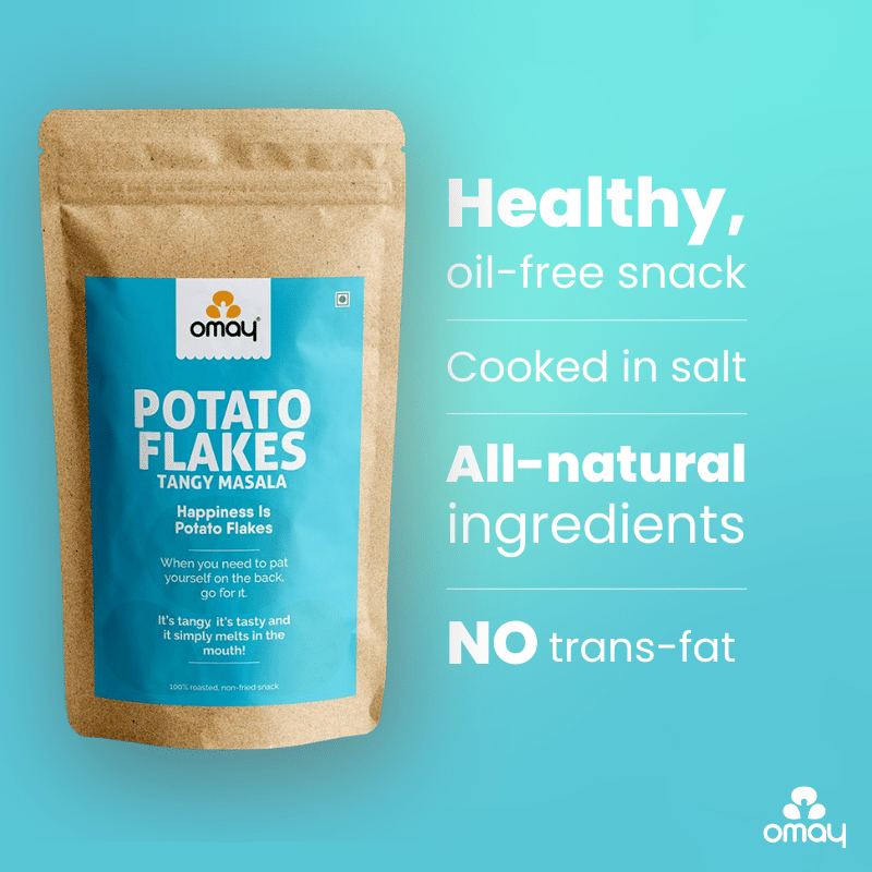 Potato Flakes - Tangy Masala - 200 gms Pouch (2 units)